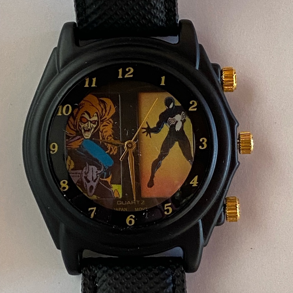 New 1996 Marvel Spider-Man Classic Character  Collectible Watch New in Box